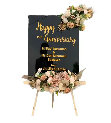 Papan Bunga Akrilik Jumpong