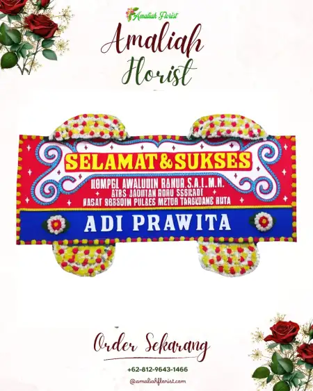 Papan Bunga Ucapan Selamat Jumpong